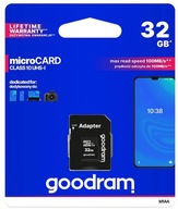 PAMÄŤOVÁ KARTA GOODRAM 32 GB MICRO SD HC CLASS 10