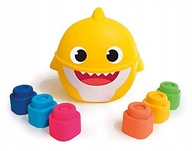 Clementoni Clemmy Baby Shark Bucket bloky 17427 Clementoni Clemmy Baby Shark Bucket bloky 17427