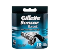 Gillette Excel Senzorová vložka do žiletky 10 ks (M) (P2)