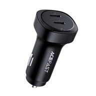 Autonabíjačka Acefast 72W 2x USB Type C, PPS, Power Delivery, Quick Autonabíjačka Acefast 72W 2x USB Type C, PPS, Power Delivery, Quick
