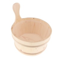 Drevené vedro do sauny s vložkou, objem 4 l Drevené vedro do sauny s vložkou, objem 4 l