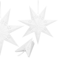 VEĽKÁ ZÁVISNÁ 3D PAPIEROVÁ HVIEZDA 50cm VIANOČNÁ VEĽKÁ ZÁVISNÁ 3D PAPIEROVÁ HVIEZDA 50cm VIANOČNÁ