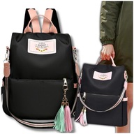 KABALKA KABELKA DÁMSKA TAŠKA 2 V 1 KAPACITA Black Strap Urban KABALKA KABELKA DÁMSKA TAŠKA 2 V 1 KAPACITA Black Strap Urban
