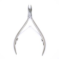 LEXWO Profesionálne kliešte na nechtovú kožičku manikúra 103-3mm strieborná LEXWO Profesionálne kliešte na nechtovú kožičku manikúra 103-3mm strieborná