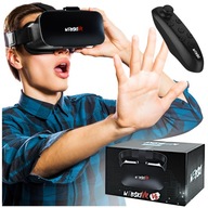 VR okuliare GOGGLES na filmy hry na telefóne + REMOTE