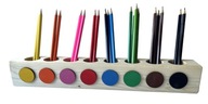 Drevená triedička pasteliek ORGANIZÁTOR Montessori 8 Drevená triedička pasteliek ORGANIZÁTOR Montessori 8