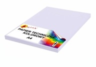 Technický papier A4 220g fialový pastel 50 listov