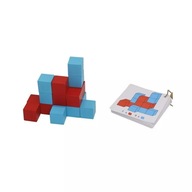 3D logická hra Drevené kocky Hračka Vývoj detí Andreu Toys 3D logická hra Drevené kocky Hračka Vývoj detí Andreu Toys