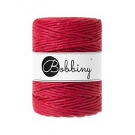 Točená bavlnená šnúrka 5mm Bobbiny Red Točená bavlnená šnúrka 5mm Bobbiny Red
