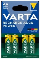 4x Nabíjacie batérie Varta AA 2100 mAh R6 4 ks +Zdarma 4x Nabíjacie batérie Varta AA 2100 mAh R6 4 ks +Zdarma