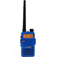 Dvojpásmové rádio Baofeng UV-5R 5W modré