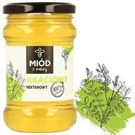 Dóza na AKÁCIOVÝ MED 400 g, 100% NATURAL Dóza na AKÁCIOVÝ MED 400 g, 100% NATURAL