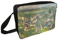 Taška cez rameno Auvers, panoramatický výhľad Paul Cezanne