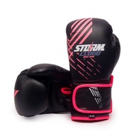 Boxerské rukavice StormCloud Lynx čierne/ružové 12 oz Boxerské rukavice StormCloud Lynx čierne/ružové 12 oz