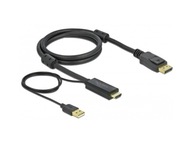 HDMI - Displayport kábel DELOCK 1 m