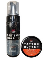 LOVEINK TATTOO Set mydlo + tetovacie maslo ORANGE 50 ml
