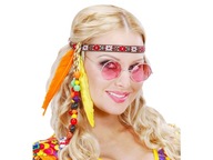 Hippie hippie čelenka s korálkami Hippie hippie čelenka s korálkami
