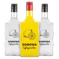 10X WAVE fľaše 500ml print HOME LEMON LINK Sklenené fľaše na tinktúry 10X WAVE fľaše 500ml print HOME LEMON LINK Sklenené fľaše na tinktúry