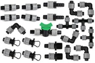 SET konektorov ventilový konektor pre DRIPPER TAPE 22 ks príslušenstva