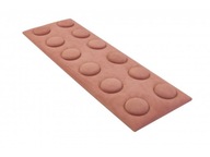 Čalúnené panely Ružový blok 2x6 25x75cm