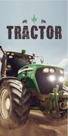 Traktor Zelená osuška 8427 70x140cm