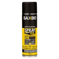 Sprej FIX gumový sprej čierny SAXBO 500ml