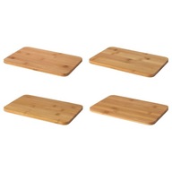 IKEA BRONSSOPP Bambusový podnos na sendvič – 4 kusy IKEA BRONSSOPP Bambusový podnos na sendvič – 4 kusy