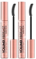 2 x EVELINE VOLUMIX FIBERLAST MASCARA EFEKT NA UPRAVENÉ RIASY Objem 2 x EVELINE VOLUMIX FIBERLAST MASCARA EFEKT NA UPRAVENÉ RIASY Objem