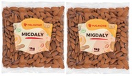 VEĽKÉ VEĽKÉ KALIFORNSKÉ MANDLE 2 x 1KG, VÝBORNÉ! VEĽKÉ VEĽKÉ KALIFORNSKÉ MANDLE 2 x 1KG, VÝBORNÉ!