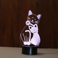 3D LED NOČNÁ LAMPA DARČEK NA DIAĽKOVÉ OVLÁDANIE MAČKY 3D LED NOČNÁ LAMPA DARČEK NA DIAĽKOVÉ OVLÁDANIE MAČKY