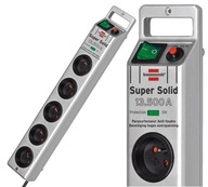 Super-Solid 5-zásuvkový pás proti prepätiu Super-Solid 5-zásuvkový pás proti prepätiu