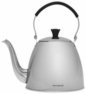 KLAUSBERG kanvica so sitkom 1,1L STRIEBORNÁ KLAUSBERG kanvica so sitkom 1,1L STRIEBORNÁ