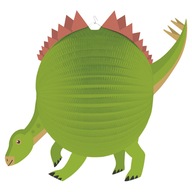 Papierový dekoračný lampáš Dinosaurus 25cm 1 ks Papierový dekoračný lampáš Dinosaurus 25cm 1 ks