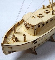 Drevený model lode RYBÁRSKA LOĎ čln 1:30 DIY