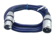 Káblová zástrčka XLR/gn.XLR MK06 1,5m Vitalco