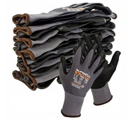 FLEX potiahnuté pracovné rukavice Nitrilová pena veľkosť 9