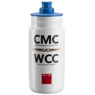 Fľaša na bicykel Elite Fly Teams 2019 CMC-WCC 550ml
