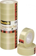 Lepiaca páska 3M Scotch 550 19 mm x 33 m 8 kotúčov