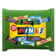 MARS MIXED MINIS SNICKERS TWIX 400g