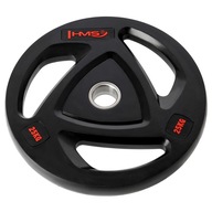PEVNÁ GUMA OLYMPIJSKÝ TANIEK 25kg HMS 51mm PEVNÁ GUMA OLYMPIJSKÝ TANIEK 25kg HMS 51mm