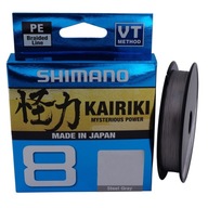 Výplet Shimano Kairiki 8 0,10 mm/150 m Oceľovo šedý
