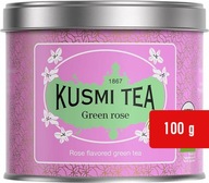 Kusmi GREEN ROSE zelený čaj plechovka 100G ROSE Kusmi GREEN ROSE zelený čaj plechovka 100G ROSE