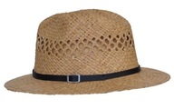 Pánsky prelamovaný panamský slamený klobúk s rafi 56