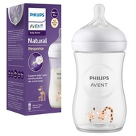 PHILIPS AVENT NATURAL RESPONSE Fľaša 260 ml 1+ PHILIPS AVENT NATURAL RESPONSE Fľaša 260 ml 1+
