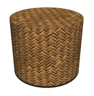 Pouffe do predsiene - Ratan Pouffe do predsiene - Ratan