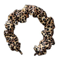 KLARA Veľký hodvábny leopardí pásik do vlasov KLARA Veľký hodvábny leopardí pásik do vlasov