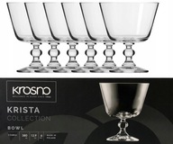 KRISTA KROSNO ZMRZLINOVÝ DEZERTNÝ POHÁR x 6 POHÁR KRISTA KROSNO ZMRZLINOVÝ DEZERTNÝ POHÁR x 6 POHÁR