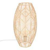 STOLNÁ LAMPA béžová RATTAN boho KITA 49 cm STOLNÁ LAMPA béžová RATTAN boho KITA 49 cm