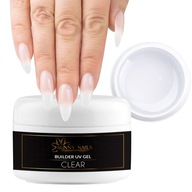 UV GEL na stavbu nechtov 30 ml CLEAR na francúzske nechty UV GEL na stavbu nechtov 30 ml CLEAR na francúzske nechty