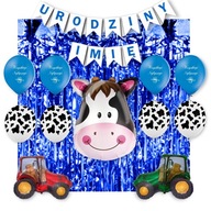 Set Balóniky Farm Animals Meno narodenia dediny Set Balóniky Farm Animals Meno narodenia dediny